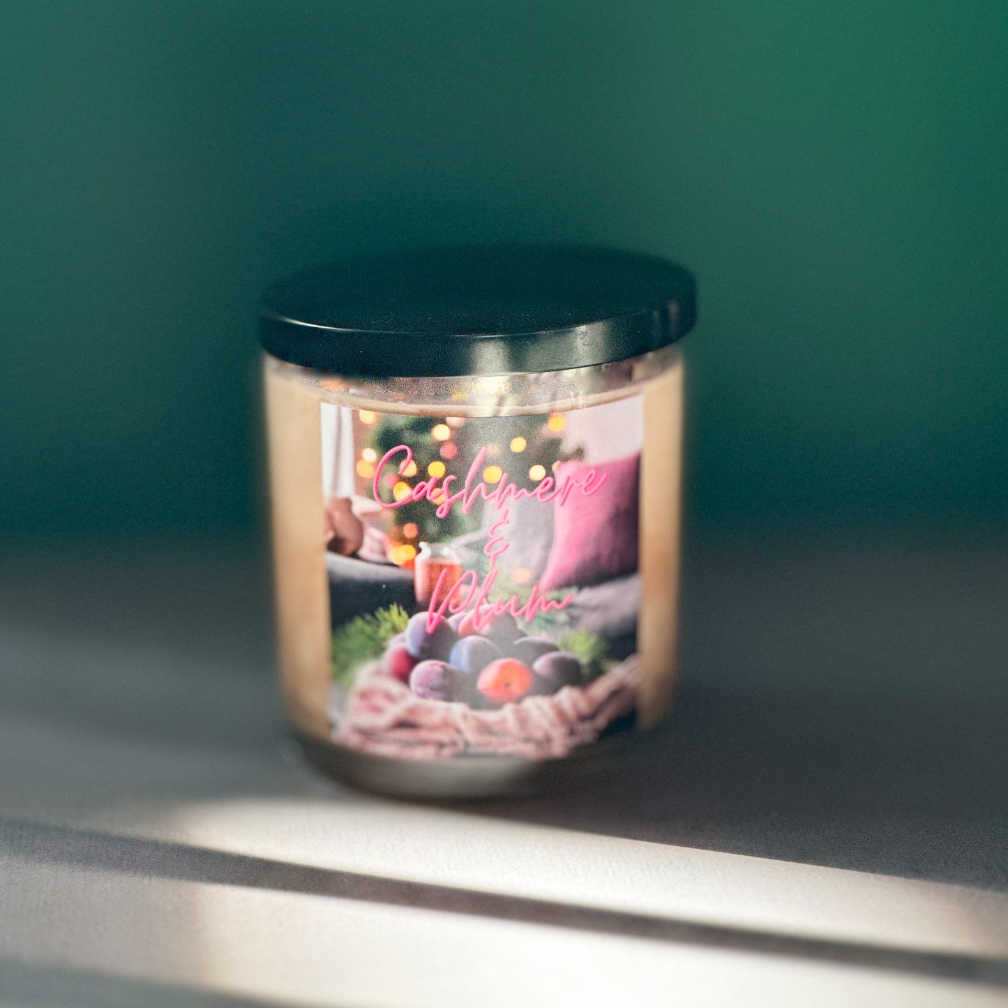 Cashmere Plum Soy Paraffin Candle, Candle Enthusiast Gift, Friend Gift