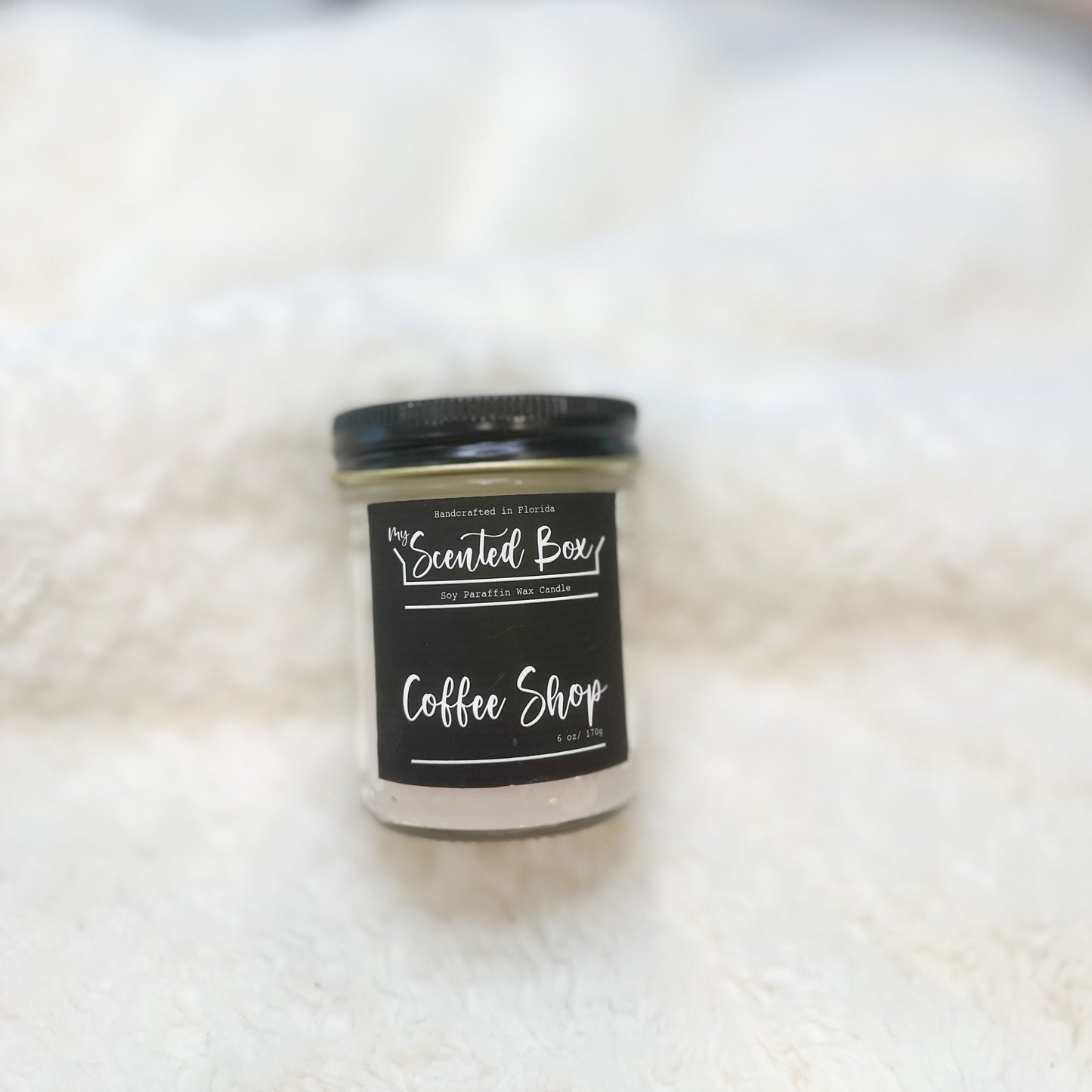 Handmade 6 oz Scented Candle for Home Decor, Candlelight Relaxation Present , Candle Lover Meditation Gift