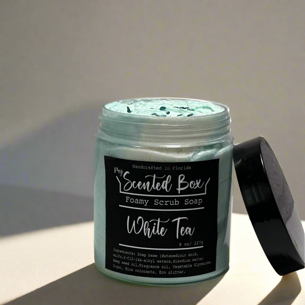 3pcs Foamy Soap Scrub for Aromatherapy, Spa Bath Gift for Relaxation, Christmas Present for Women