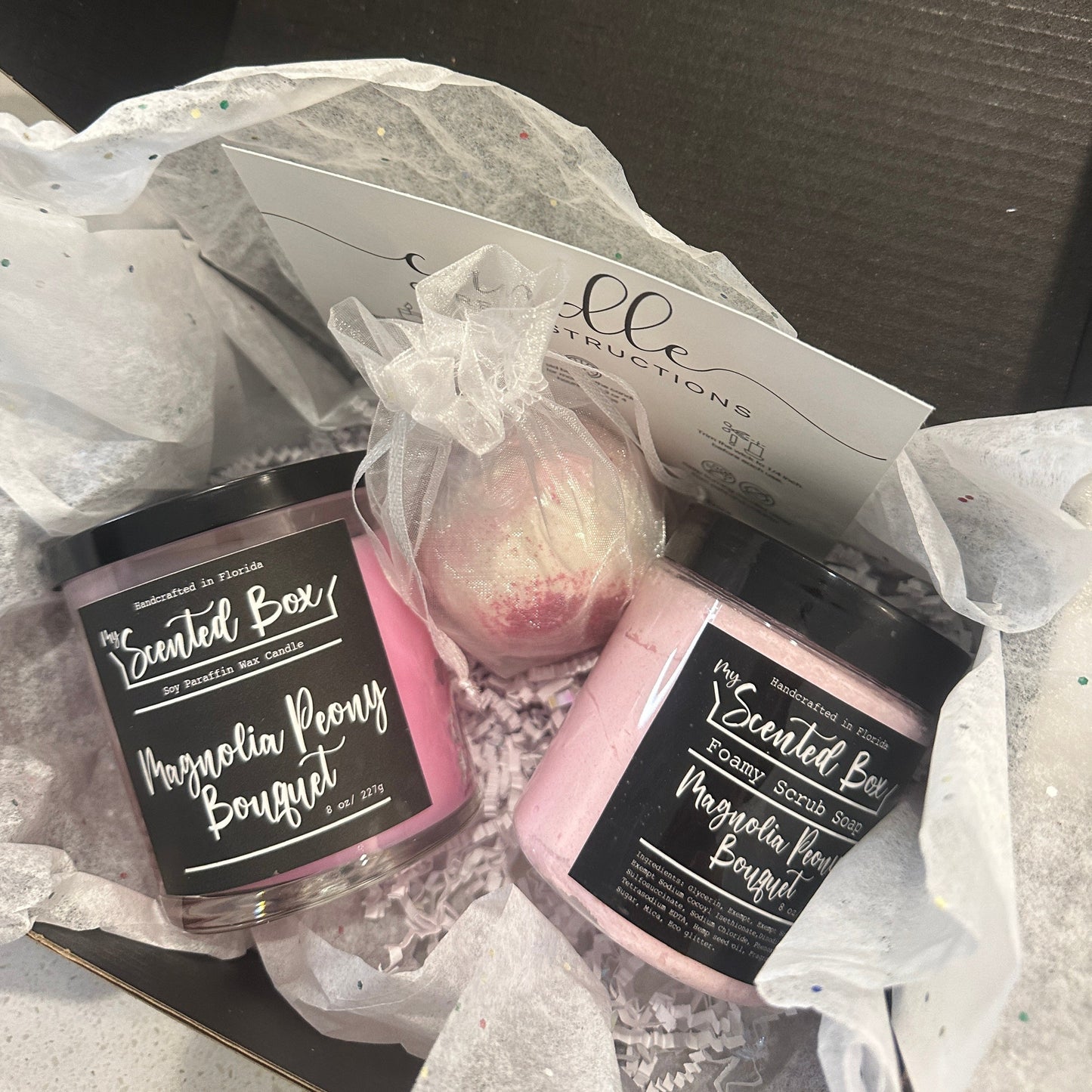 Spa Gift Box Women Soak Kit Bath Self Care Kit Spa Decor Glowing Skin Pack Relaxation Essentials Bath Time Christmas Meditation Gift Set