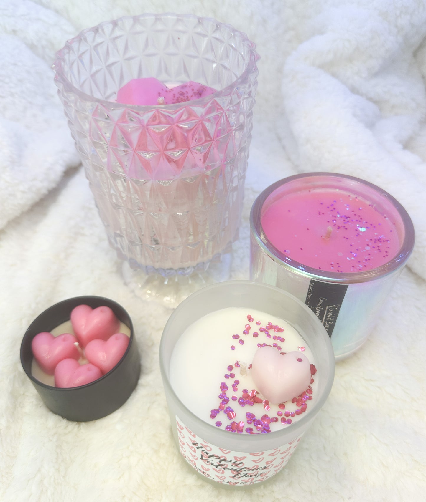 Valentines  Candlelight Gift Pack, Assorted Candle Present for Couples, Romantic Table Decor, Aromatherapy Proposal Table Decor