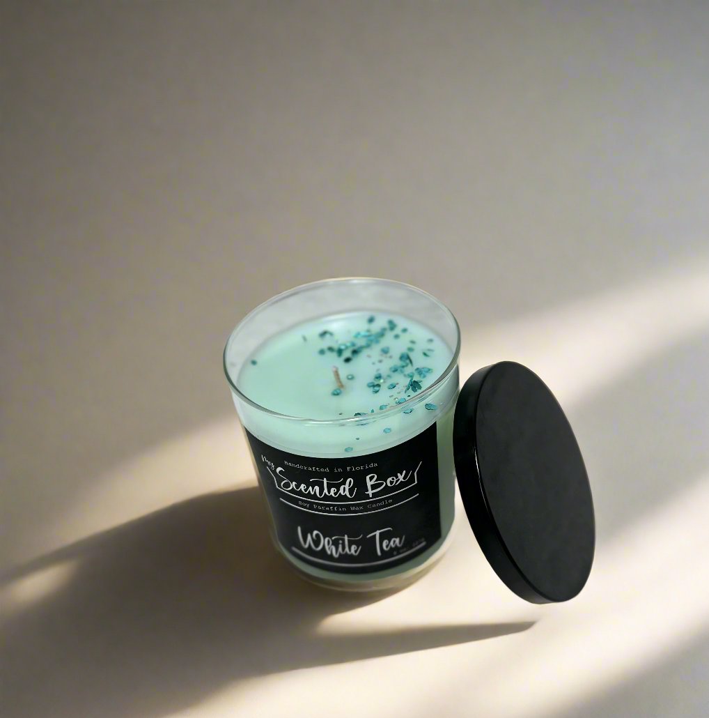 Soy Parafin 8oz Candle Gift, Aromatherapy Spa Present, Relaxation Gift for Women, Christmas Candle Lover Gift