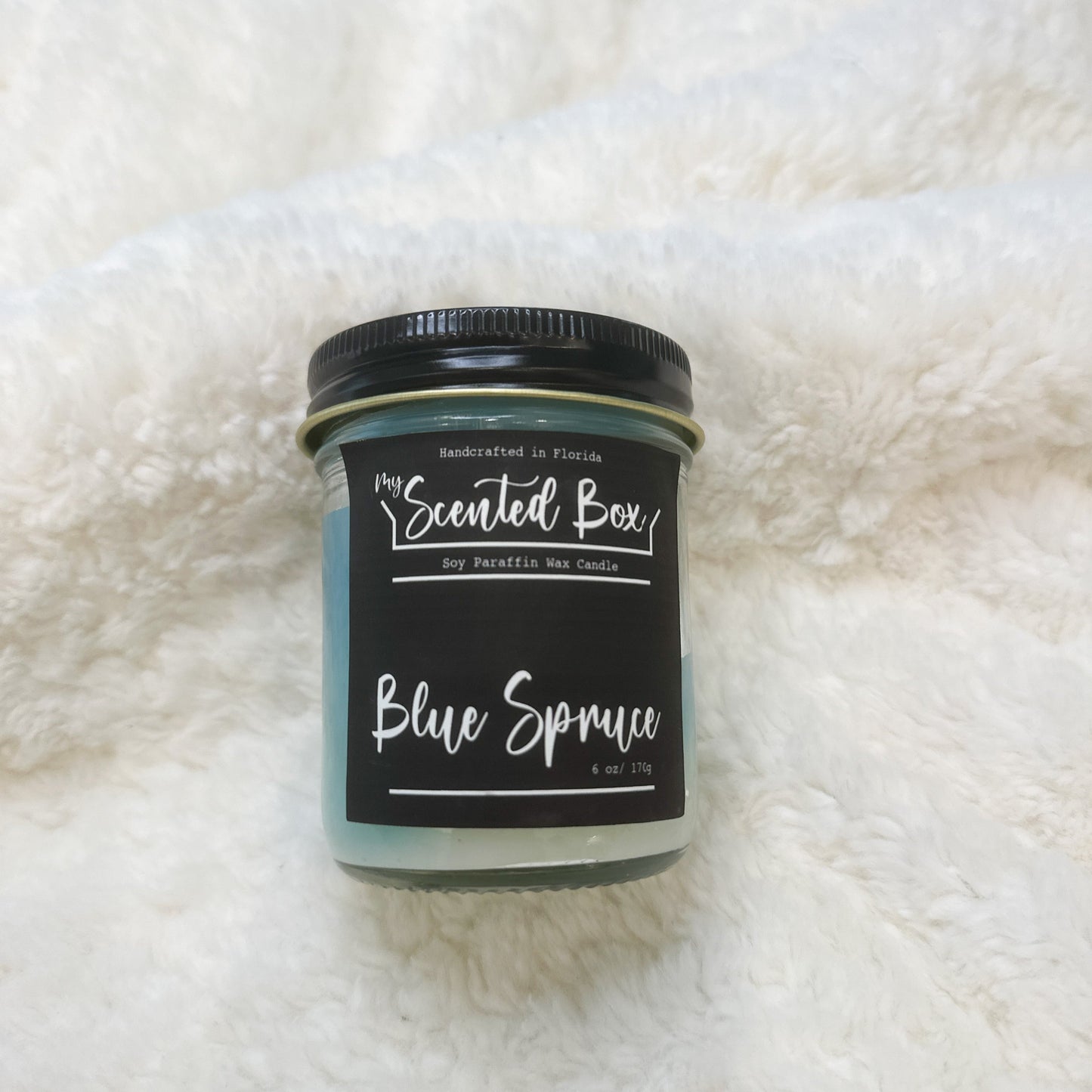 Handmade 6 oz Scented Candle for Home Decor, Candlelight Relaxation Present , Candle Lover Meditation Gift