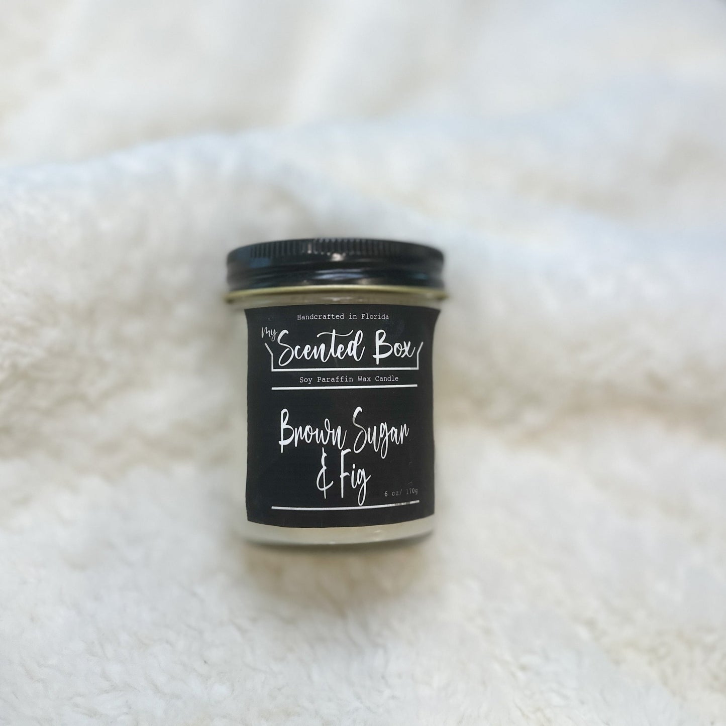 Handmade 6 oz Scented Candle for Home Decor, Candlelight Relaxation Present , Candle Lover Meditation Gift