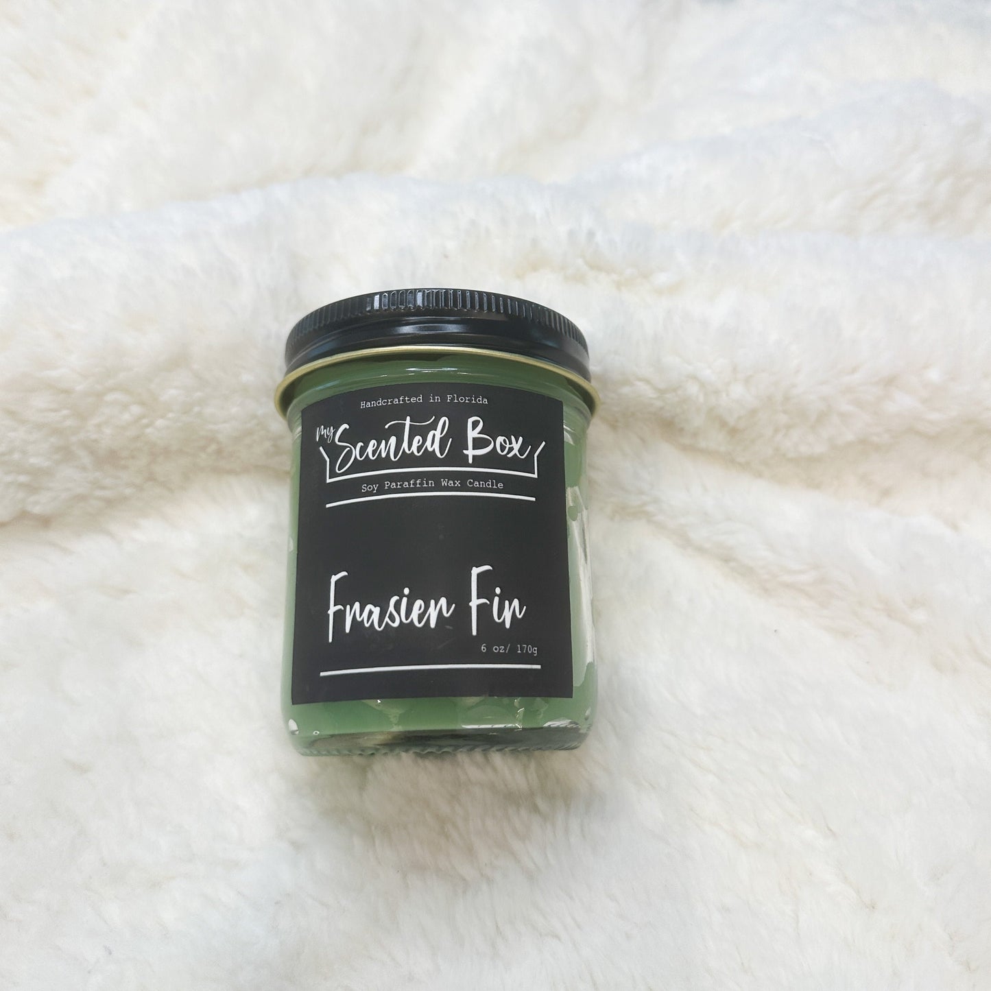 Handmade 6 oz Scented Candle for Home Decor, Candlelight Relaxation Present , Candle Lover Meditation Gift