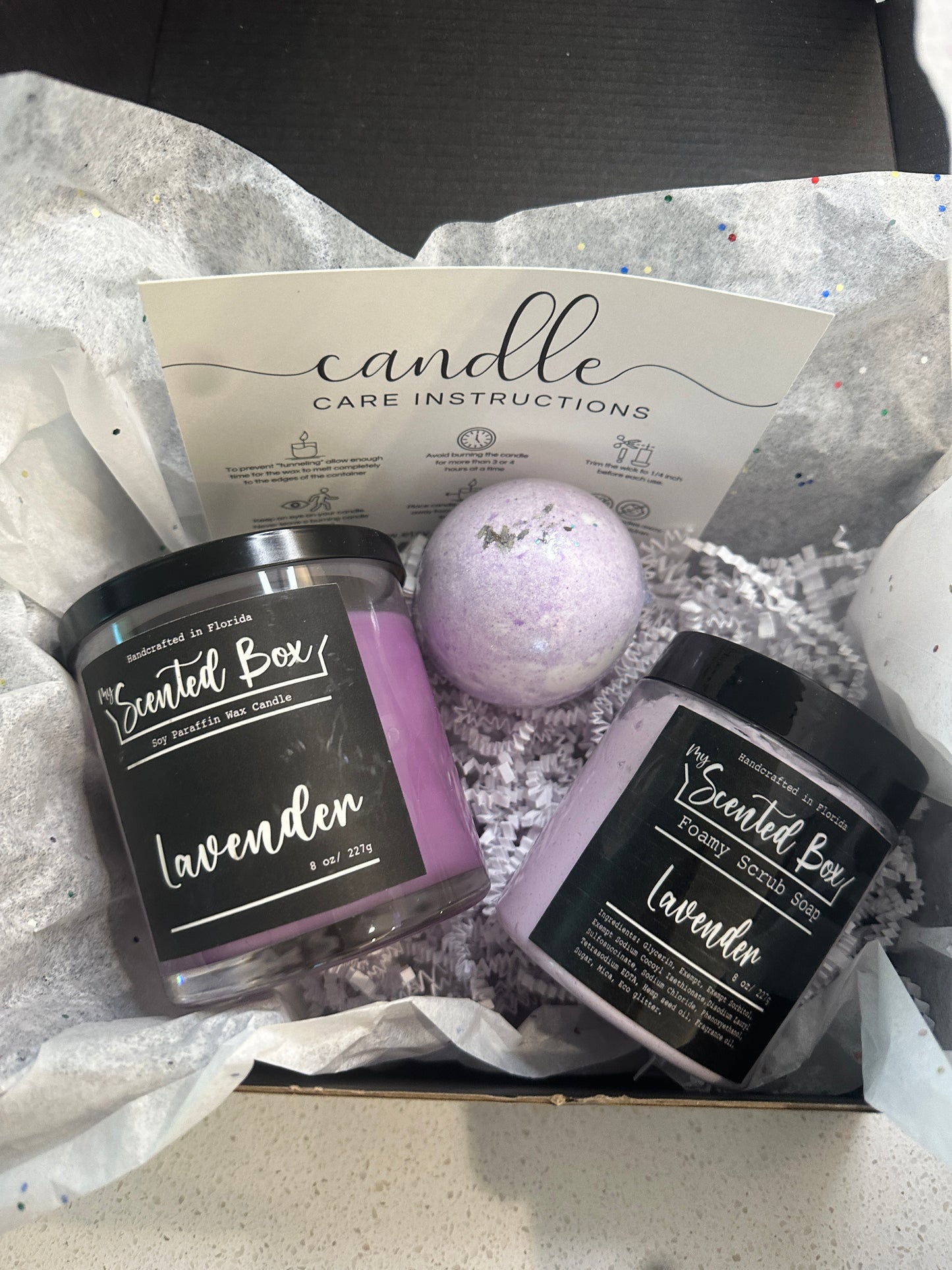 Spa Gift Box Women Soak Kit Bath Self Care Kit Spa Decor Glowing Skin Pack Relaxation Essentials Bath Time Christmas Meditation Gift Set