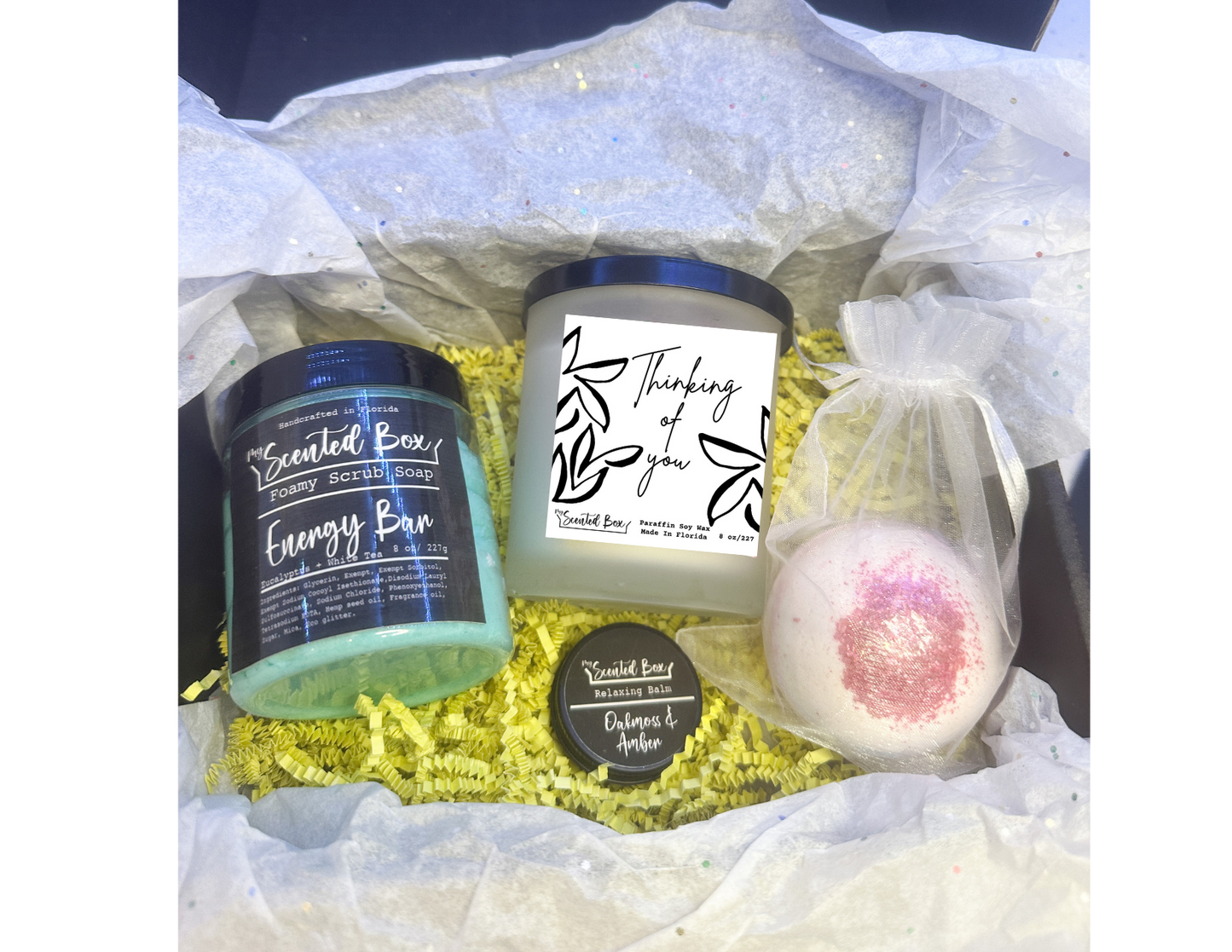 Empathy Candle Gift for Friend, Get Well Gift Box,