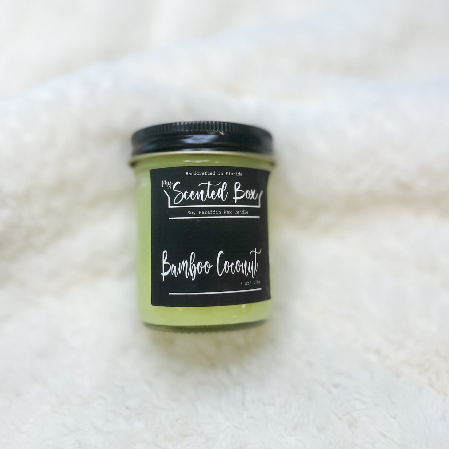 Handmade  6 oz Scented Candle for Home Decor, Candlelight Relaxation Present , Candle Lover Meditation Gift