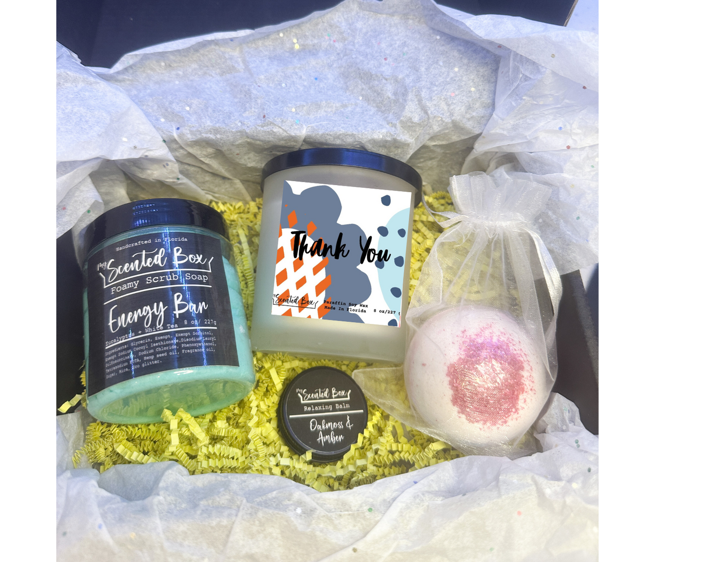 Empathy Candle Gift for Friend, Get Well Gift Box,